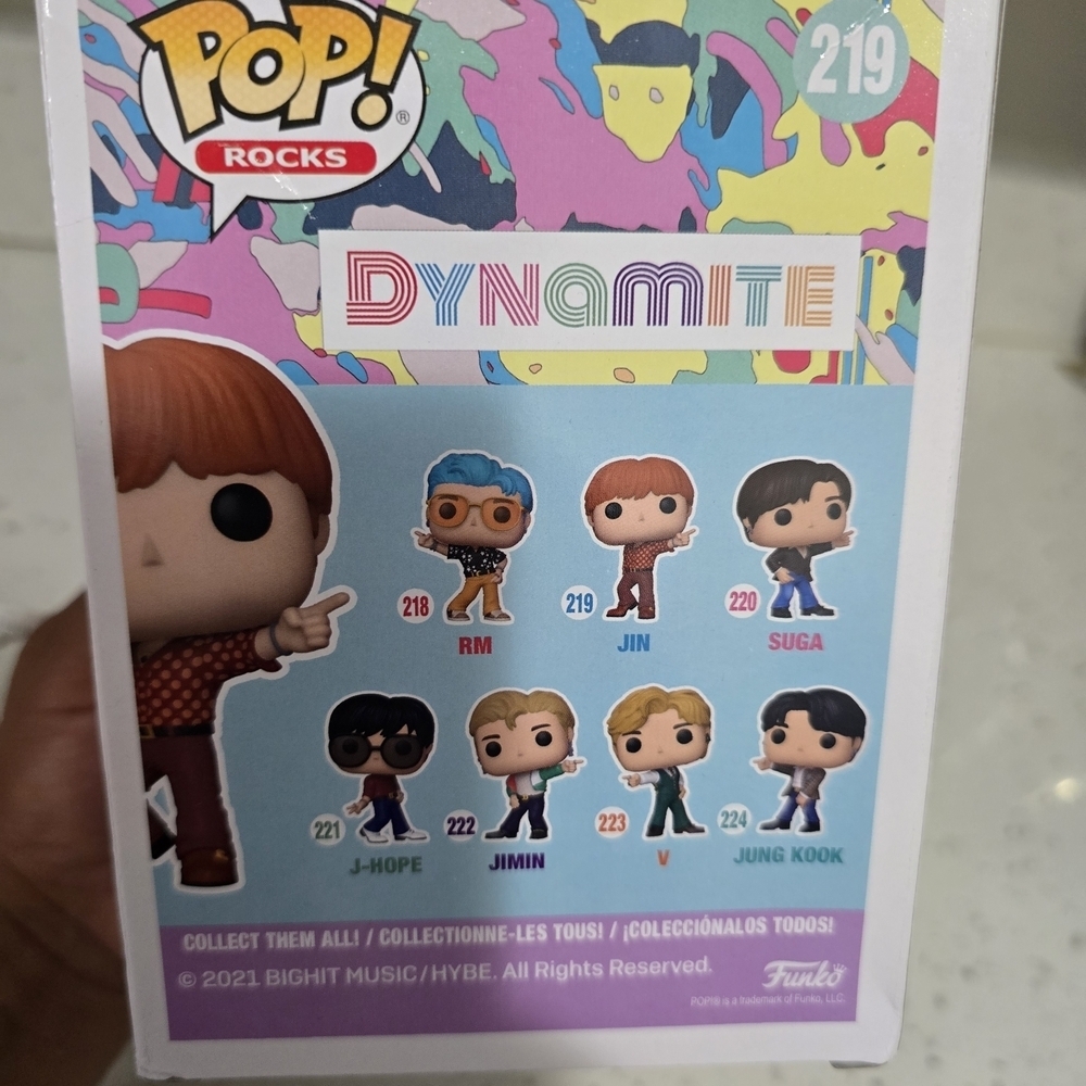 Funko Pop! Rocks Jin Figure - Picture 5 of 7